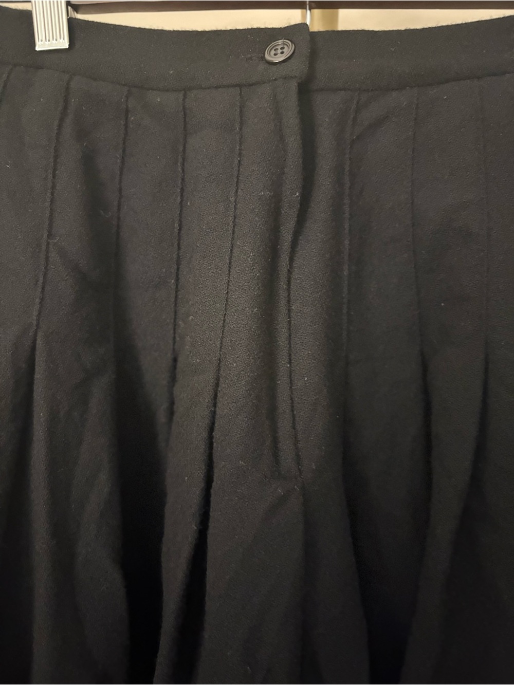 Vintage Pendleton Pleated Drop Waist Women's Skirt - Picture 4 of 5